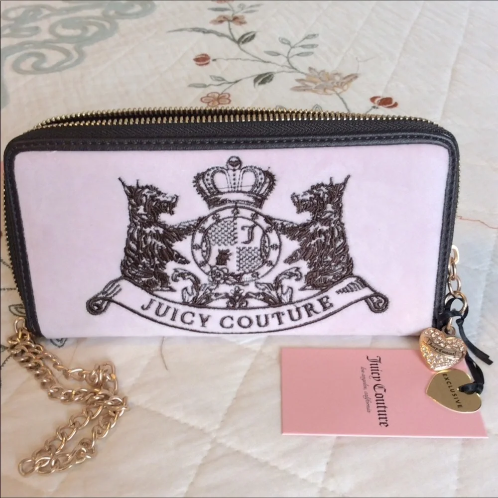 Juicy Couture pink wallet